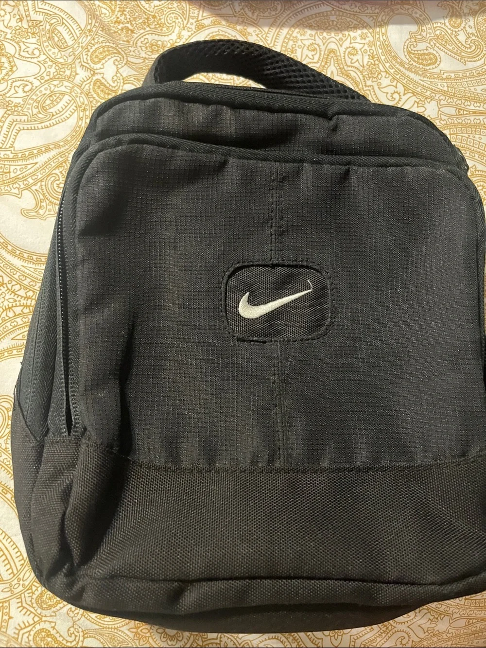 Red Backpack - Classic Everest Men’s Bag, plus two lunch bags, Nike and Gemline.